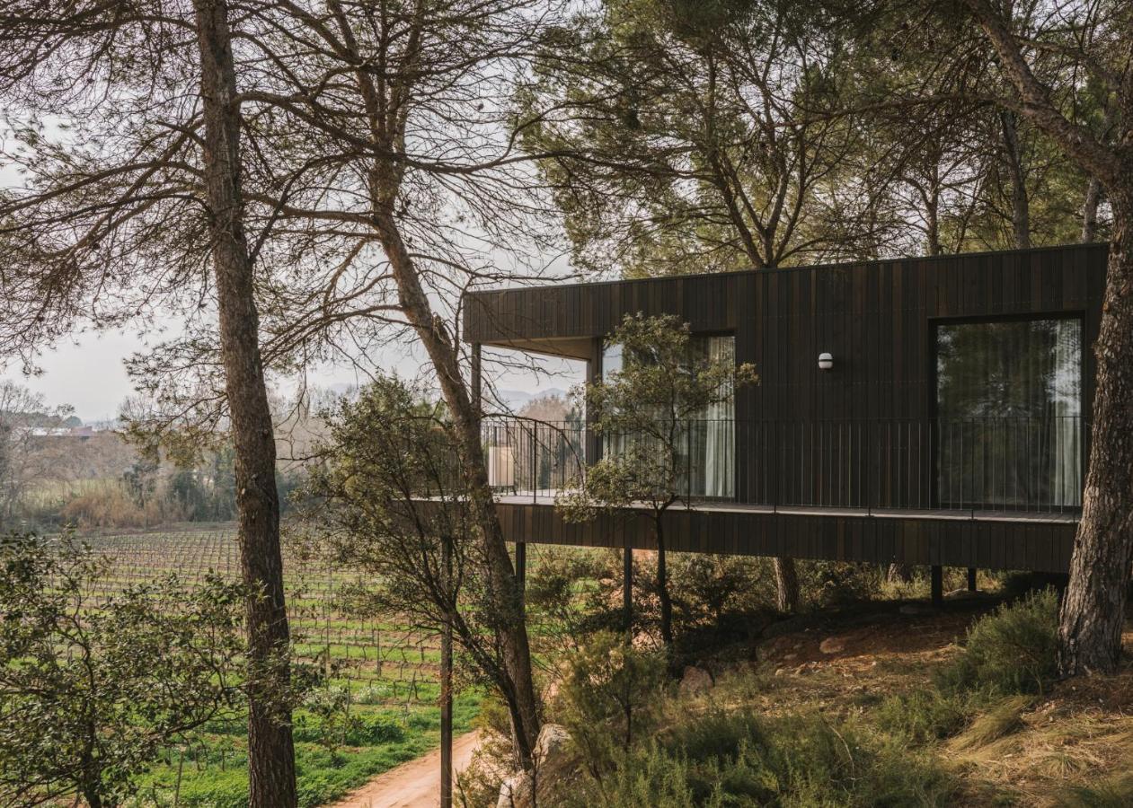 Les Cabanes De L'Oller Del Mas Manresa Dış mekan fotoğraf