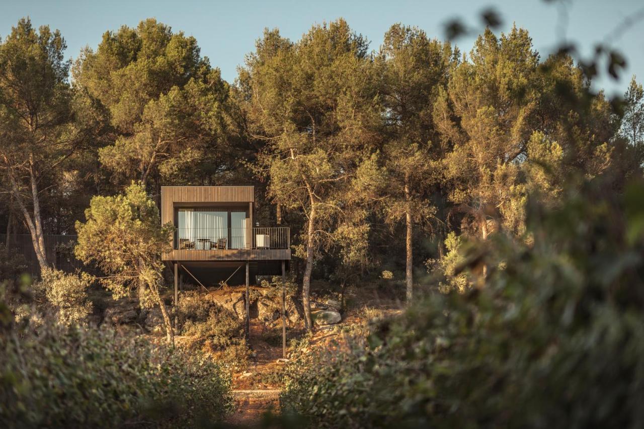 Les Cabanes De L'Oller Del Mas Manresa Dış mekan fotoğraf