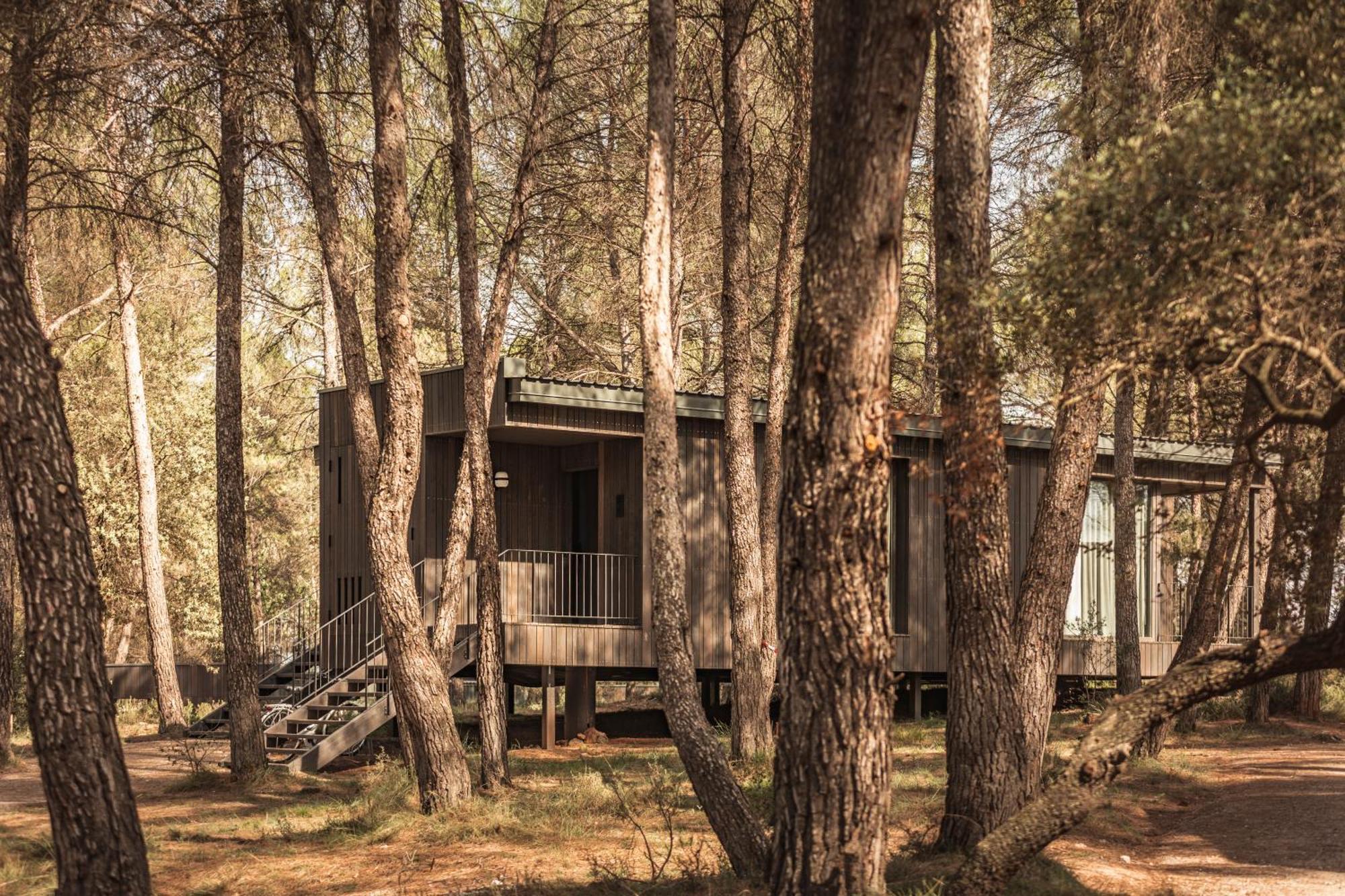 Les Cabanes De L'Oller Del Mas Manresa Dış mekan fotoğraf