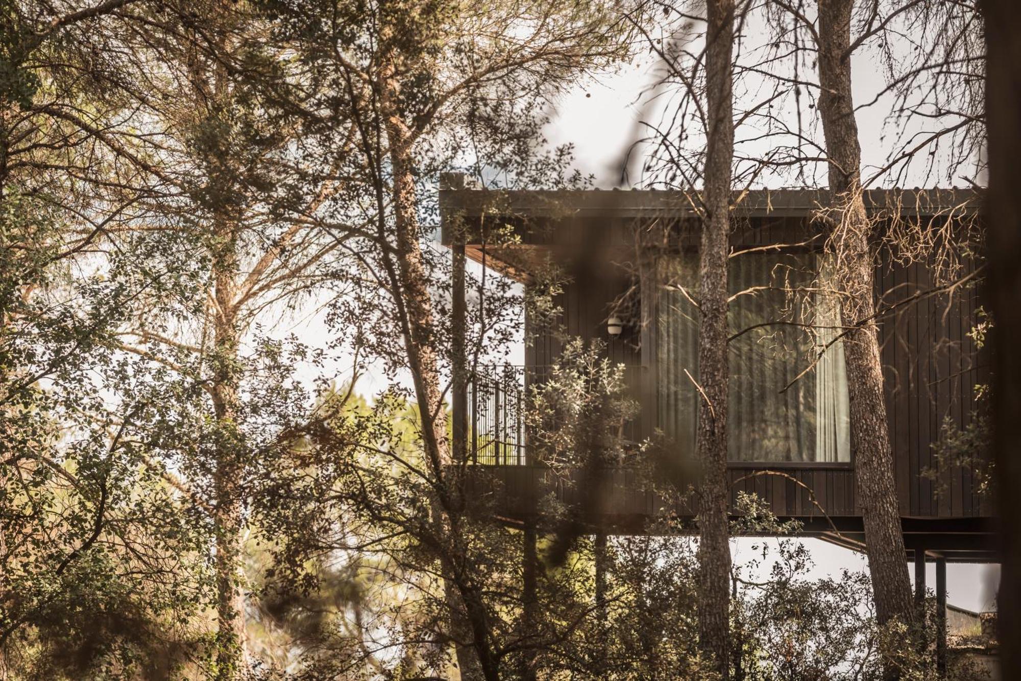 Les Cabanes De L'Oller Del Mas Manresa Dış mekan fotoğraf